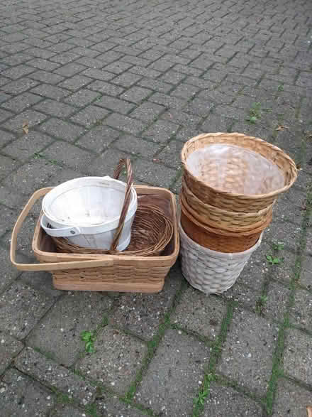 Photo of free Wicker Baskets round & square (Near Baseline Rd. & Clyde Ave.) #1