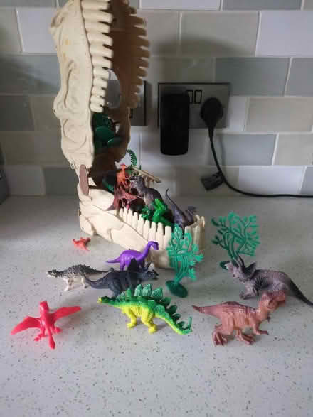 Photo of free Selection of dinosaurs with case (Orgreave S13) #1