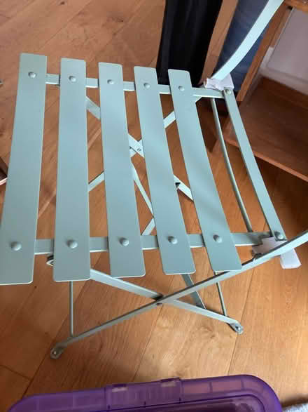 Photo of free Outdoor metal table and chairs (E97FJ) #2