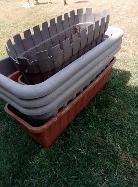 Photo of free Selection of trough planters (Portchester PO16) #1