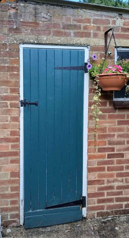 Photo of Wooden external door for outbuilding (Northchurch HP4) #1
