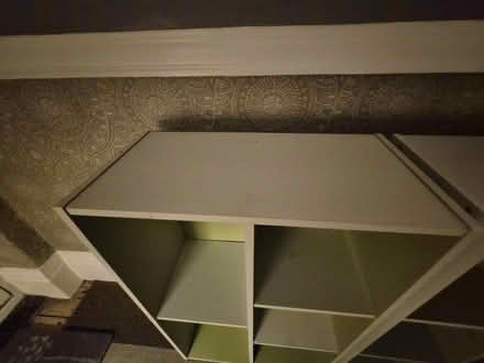 Photo of free Two white and green bookcases (Altrincham WA15) #3
