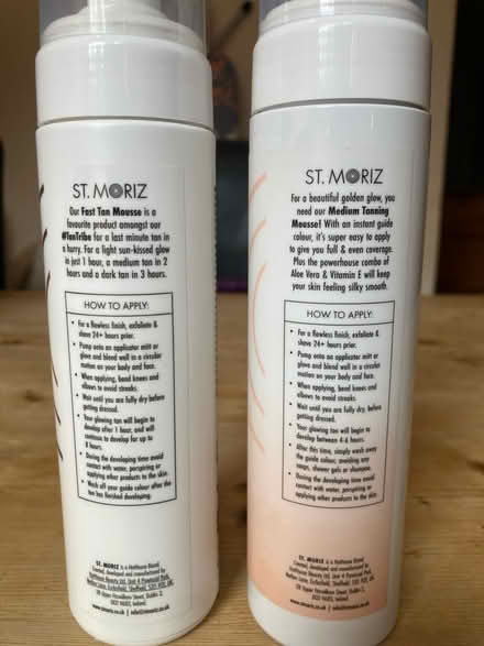 Photo of free Near full tanning mousses (Withington M20) #2