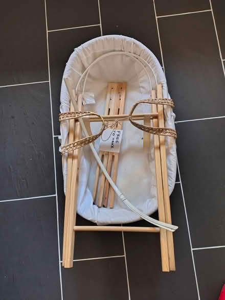 Photo of free Moses basket (Downs Barn) #4