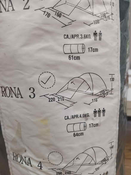 Photo of free Roma pole tent (West Hallam DE7) #2