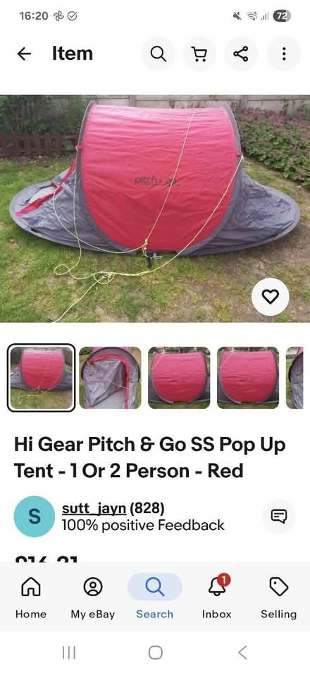 Photo of free Pop up tent (EH19, Bonnyrigg) #2