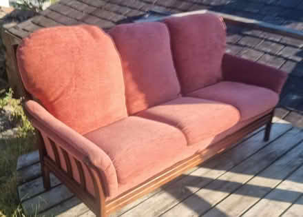 Photo of free Terracotta sofa (Clevedon BS21) #2