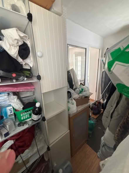 Photo of free White storage cabinet (Brierlow Bar SK17) #1