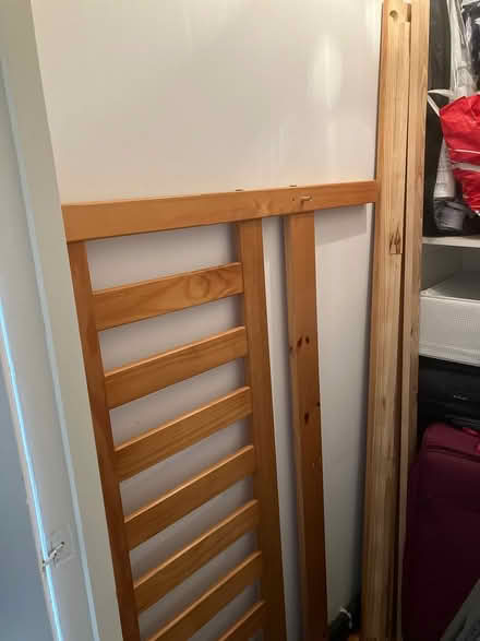 Photo of free Double Bed Frame (SW18 5) #3