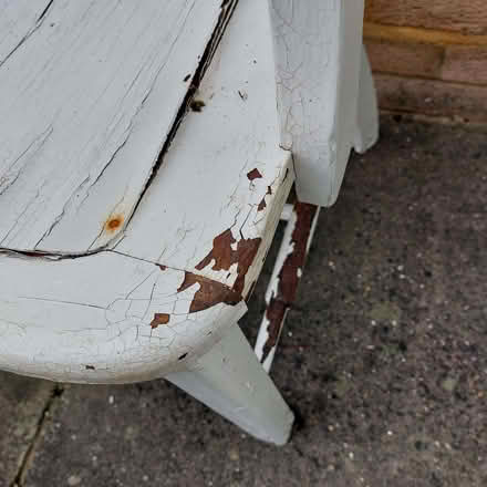 Photo of free Wooden carver chair in need of restoration (Fords Farm RG31) #3