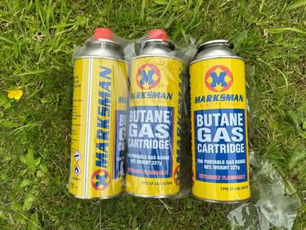 Photo of free Butane gas cartridges (Barleybank G66) #1