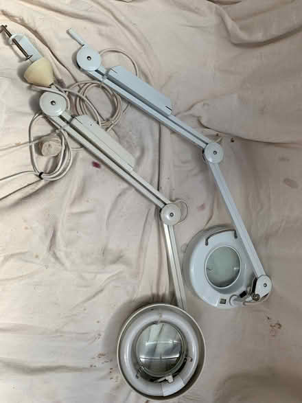 Photo of free Two Angle Poise Mirror Lamps. (Braintree CM7) #1
