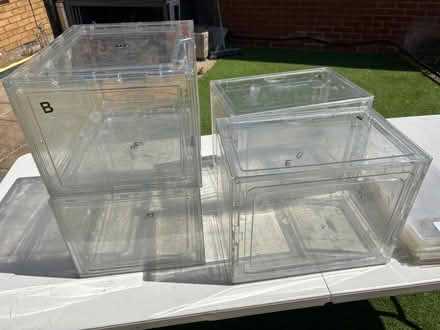 Photo of free 4 clear storage tubs (MK41) #1