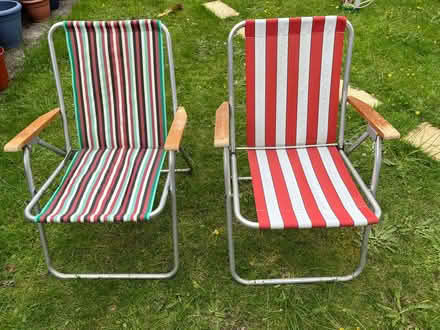 Photo of free Two garden chairs (Barleybank G66) #1