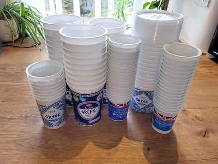 Photo of free Yoghurt pots (Simmondley SK13) #1