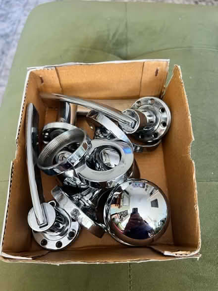 Photo of free Door handles (chrome effect) (West Bridgford NG2) #2