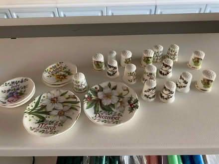 Photo of free Collectible Thimbles and Miniature Plates (Brompton ME7) #1