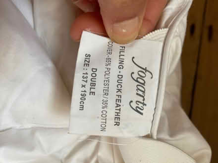 Photo of free Mattress topper , duck feathers, single (Temple Street OX4) #2