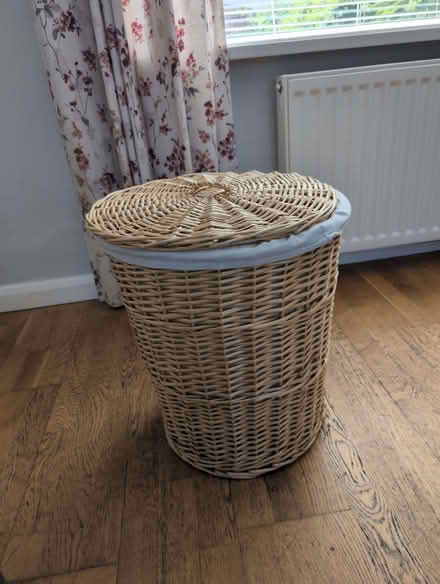 Photo of free Wicker linen basket (St Ann's NG3) #1