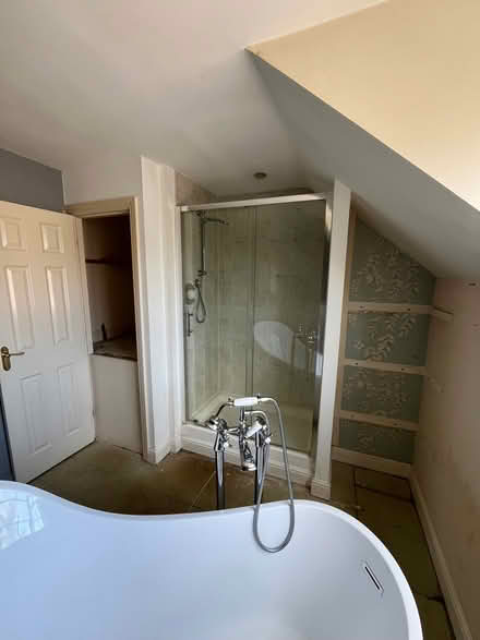 Photo of free Sliding shower door, tray & shower - can separate (Alderley Edge SK9) #2