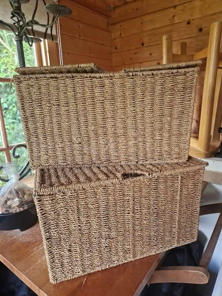 Photo of free Wicker basket x 2 (Windsor SL4) #1