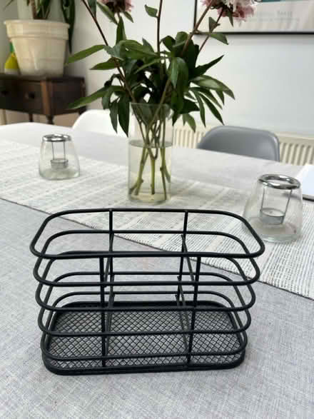 Photo of free Black metal pen/utensil holder (Bexley DA5) #2