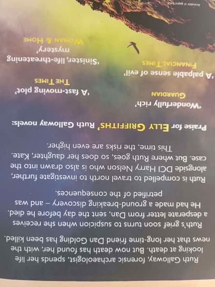 Photo of free Dying Fall by Elly Griffiths (West End LA3) #2