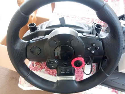 Photo of free Logitech GT - PC Force feedback steering wheel and pedals (Necton PE37) #2