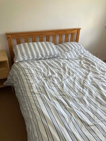 Photo of free Double Bed Frame (SW18 5) #1