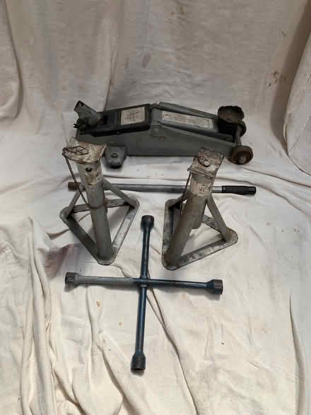 Photo of free Trolley Jack. Axle Stands and Wheel Brace. (Braintree CM7) #1