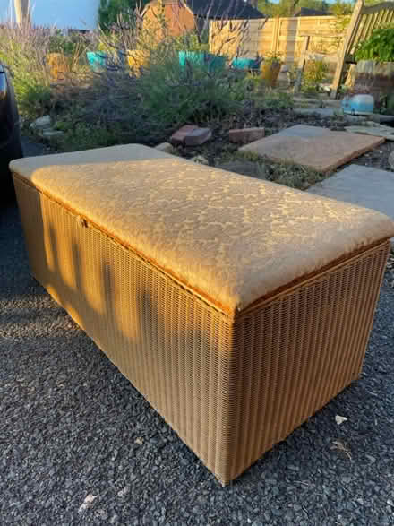 Photo of free Lloyd Loom Ottoman (Amersham HP7) #2