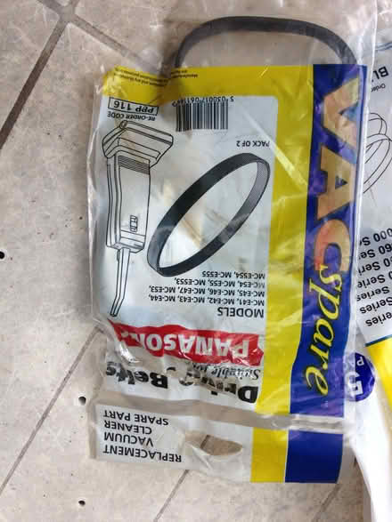 Photo of free Panasonic vac cleaner bits (Oakridge RG21) #3