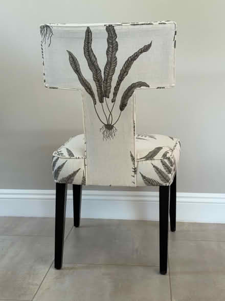 Photo of free Accent chair with Sanderson print (West Horsley KT24) #3