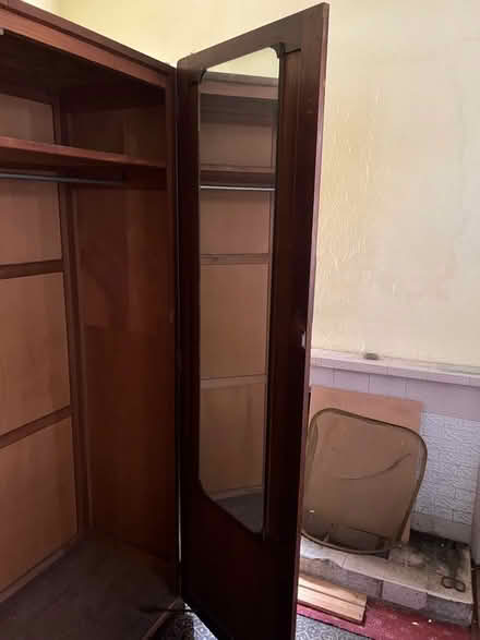 Photo of free Solid wood wardrobe (Bare LA4) #3