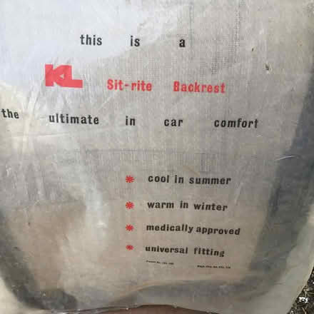 Photo of free Back rest (Staveley LA8) #2