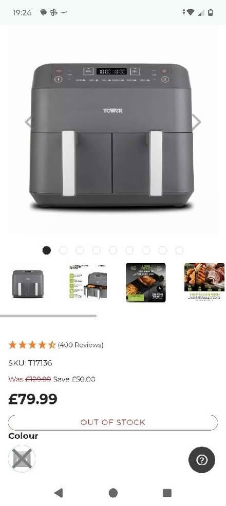 Photo of Air fryer draw (Shipley BD18) #1