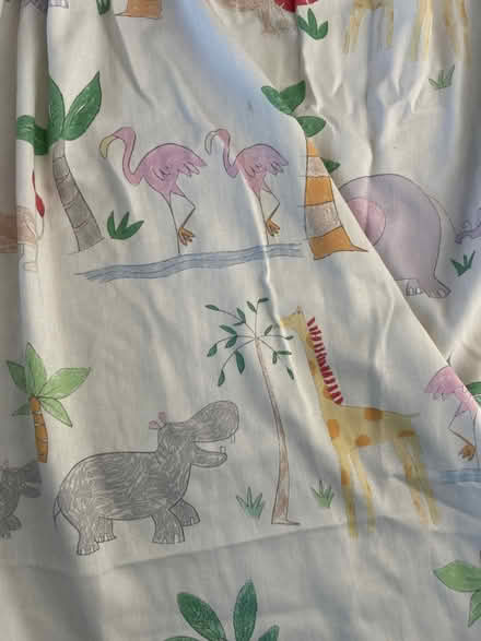 Photo of free Pair of white children’s curtains (RG10 - near Twyford rail) #1