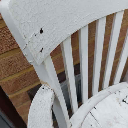 Photo of free Wooden carver chair in need of restoration (Fords Farm RG31) #4