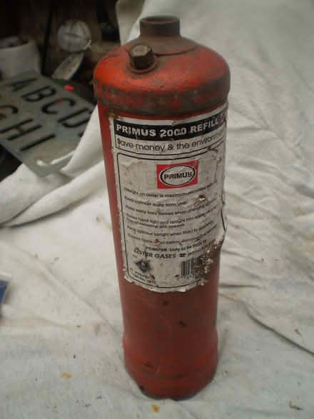 Photo of free Blow Lamp Empty Gas Bottle (Oxton CH43) #2