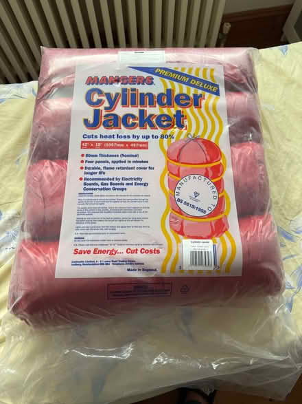 Photo of free New: Hot water cylinder jacket (Kingsway) #1