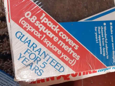 Photo of free Carpet tiles. Old but unopened box (Welwyn AL6) #1
