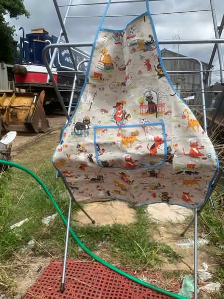 Photo of free Girls Cat Print Apron (Braunston) #1