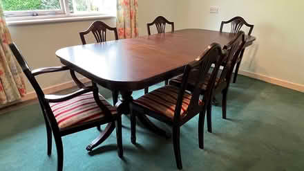 Photo of free Dining table and 6 chairs (Scotby CA4 8) #1