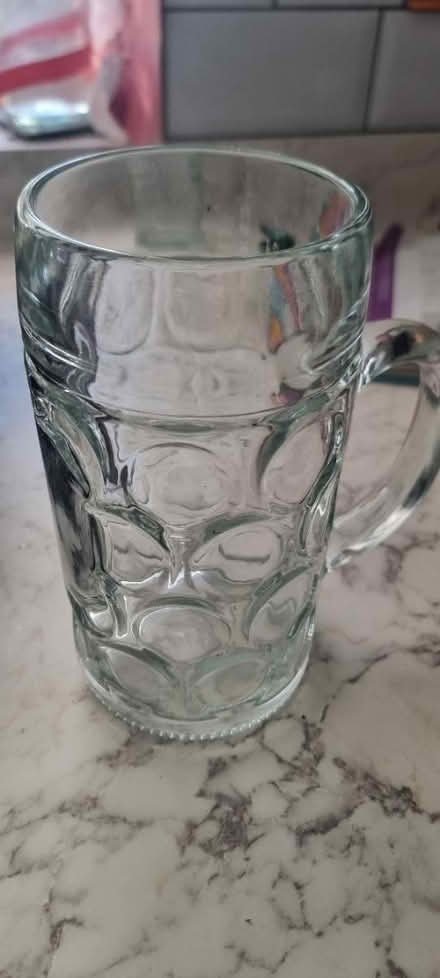 Photo of free Large glass tankard (Tilehurst, Reading RG31) #1