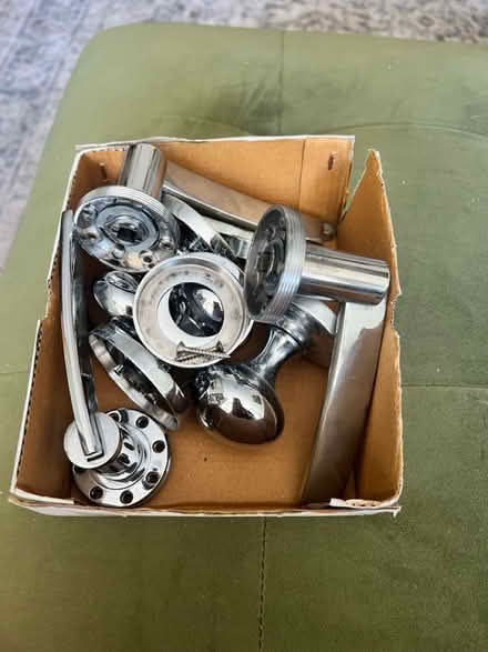 Photo of free Door handles (chrome effect) (West Bridgford NG2) #1