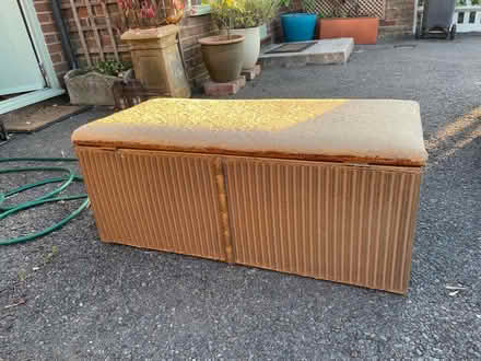 Photo of free Lloyd Loom Ottoman (Amersham HP7) #1