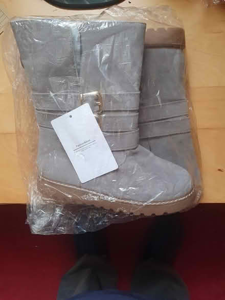 Photo of free Fur Lined Suede Boots (ME17) #4