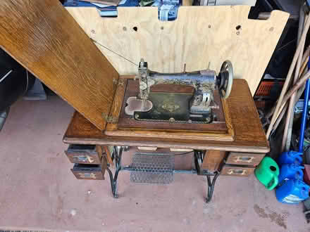 Photo of free Antique treddle sewing machine (Woronora Heights, NSW) #1