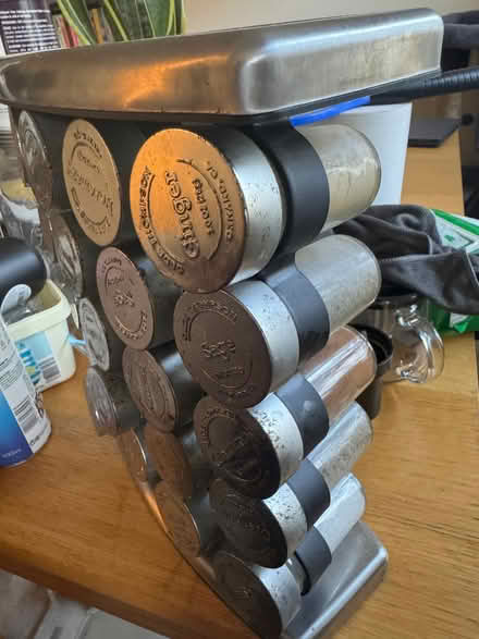 Photo of free Spice rack with all spices. (E5) #3