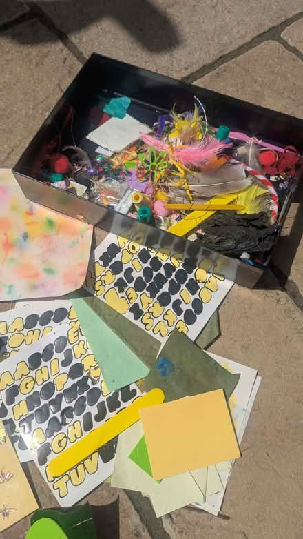 Photo of free Craft Bits, Card Making, Stickers (DA2) #4